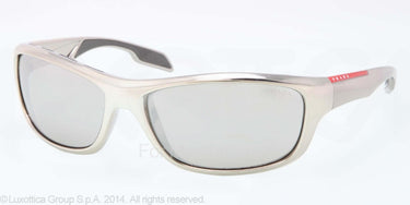 Prada Zonnebril PS 04NS Chrome grey mirror silver