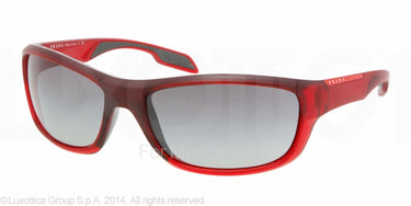 Prada Zonnebril PS 04NS Bordeaux-Grijs