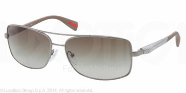 Prada Zonnebril PS 50OS Gunmetal-Groen