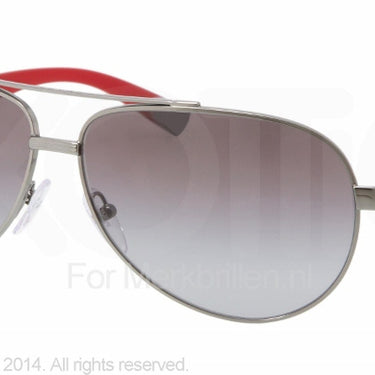 Prada Zonnebril PS 51NS Gunmetal-Grijs