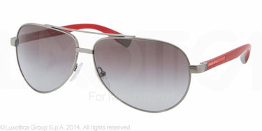Prada Zonnebril PS 51NS Gunmetal-Grijs