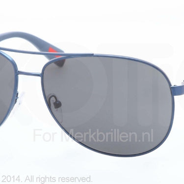 Prada Zonnebril PS 51OS Blue demishiny grey