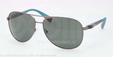 Prada Zonnebril PS 51OS Gunmetal green