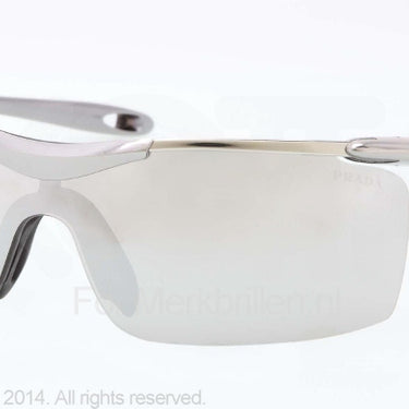 Prada Zonnebril PS 53MS Steel mirror silver