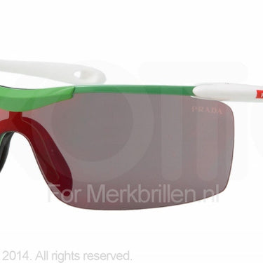 Prada Zonnebril PS 53MS Green red multilayer