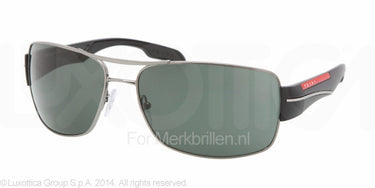 Prada Zonnebril PS 53NS Gunmetal-Groen