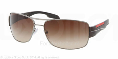 Prada Zonnebril PS 53NS Gunmetal-Bruin