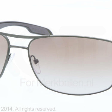 Prada Zonnebril PS 53NS Military green demi shin green gradient