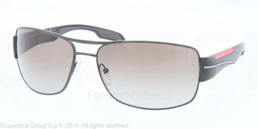 Prada Zonnebril PS 53NS Military green demi shin green gradient