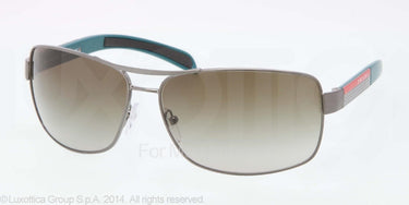 Prada Zonnebril PS 54IS Brushed gunmetal green gradient