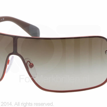 Prada Zonnebril PS 55OS Orange brown gradient