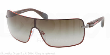 Prada Zonnebril PS 55OS Orange brown gradient