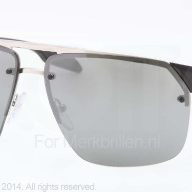 Prada Zonnebril PS 57OS Steel gray mirror silver