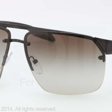 Prada Zonnebril PS 57OS Black demi shiny green gradient