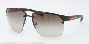 Prada Zonnebril PS 57OS Black demi shiny green gradient