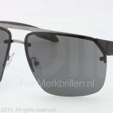 Prada Zonnebril PS 57OS Gunmetal demi shny blue