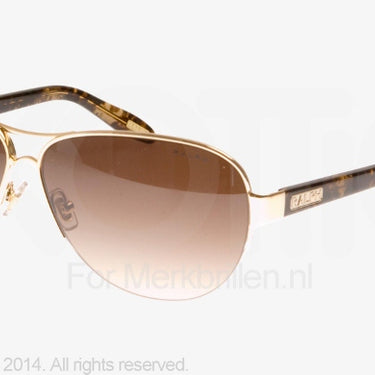 Ralph Zonnebril RA4095 Gold brown gradient