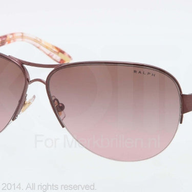 Ralph Zonnebril RA4095 Burgundy gold brown gradient pink