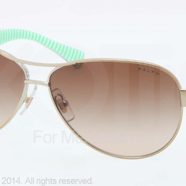 Ralph Zonnebril RA4096 Gold/cream brown gradient