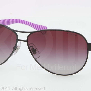 Ralph Zonnebril RA4096 Black violet gradient