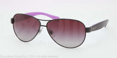 Ralph Zonnebril RA4096 Black violet gradient