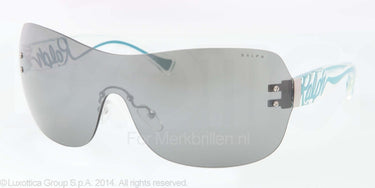 Ralph Zonnebril RA4106 Light silver silver mirror