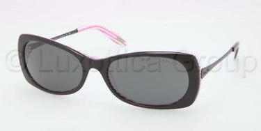 Ralph zonnebril RA5158 Zwart roze gestreept