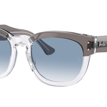 Ray-Ban Mega Hawkeye RB0298S 13553F Grijs op transparant