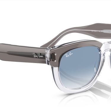 Ray-Ban Mega Hawkeye RB0298S 13553F Grijs op transparant