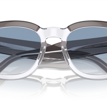 Ray-Ban Mega Hawkeye RB0298S 13553F Grijs op transparant