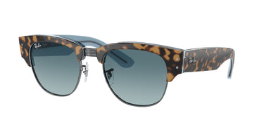 Ray-Ban Mega Clubmaster RB0316S 13163M Havana op blauw