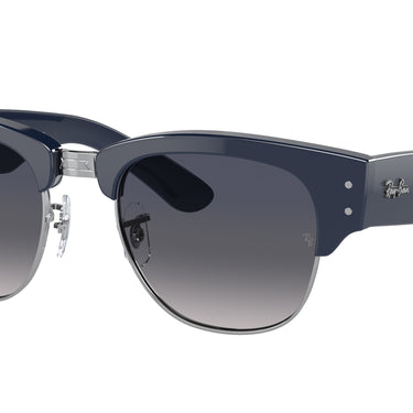 Ray-Ban Mega Clubmaster RB0316S 136678 Blauw op zilver
