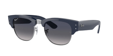 Ray-Ban Mega Clubmaster RB0316S 136678 Blauw op zilver