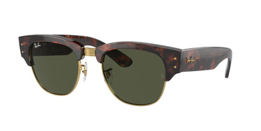 Ray-Ban Mega Clubmaster RB0316S 990/31 Tortoise op goud