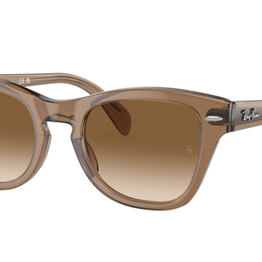 Ray-Ban RB0707S 664051 Transparant Lichtbruin