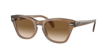 Ray-Ban RB0707S 664051 Transparant Lichtbruin