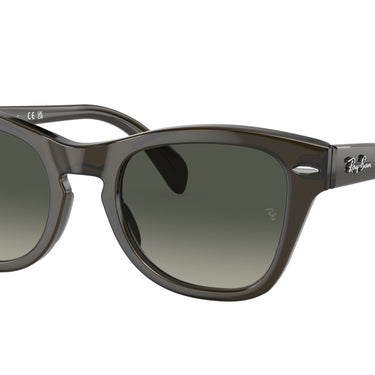 Ray-Ban RB0707S 664271 Transparant olijfgroen