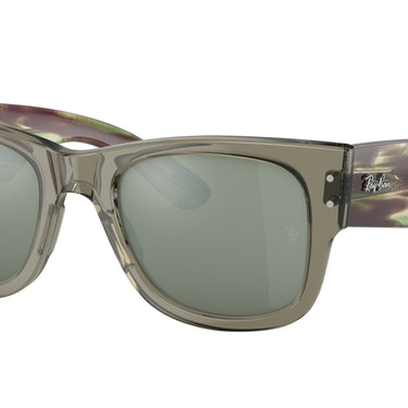 Ray-Ban Mega Wayfarer RB0840S 66355C Transparant groen