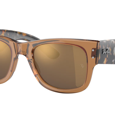 Ray-Ban Mega Wayfarer RB0840S 663693 Transparant Bruin