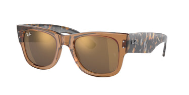 Ray-Ban Mega Wayfarer RB0840S 663693 Transparant Bruin
