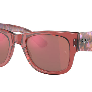 Ray-Ban Mega Wayfarer RB0840S 66372K Transparant Roze