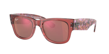 Ray-Ban Mega Wayfarer RB0840S 66372K Transparant Roze