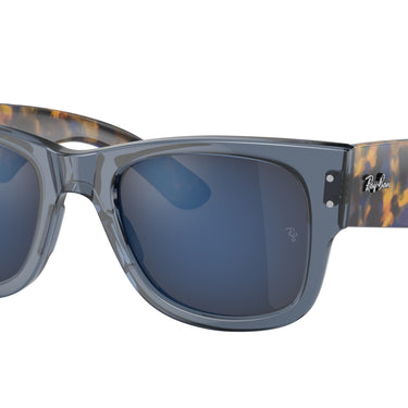 Ray-Ban Mega Wayfarer RB0840S 6638O4 Transparant Donkerblauw