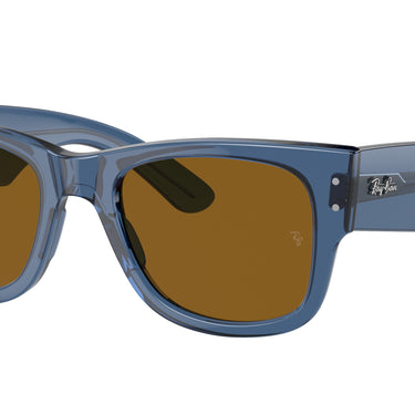 Ray-Ban Mega Wayfarer RB0840S 668073 Transparant Blauw