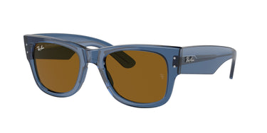 Ray-Ban Mega Wayfarer RB0840S 668073 Transparant Blauw
