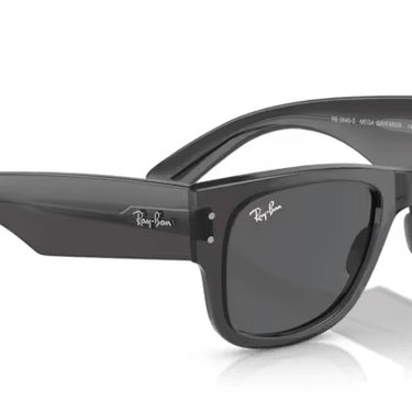 Ray-Ban Mega Wayfarer RB0840S 1406B1 Transparant Zwart