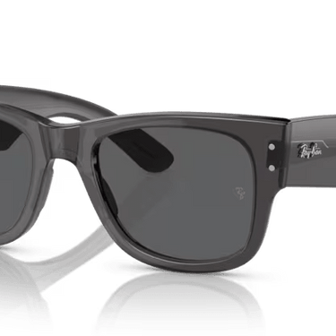 Ray-Ban Mega Wayfarer RB0840S 1406B1 Transparant Zwart