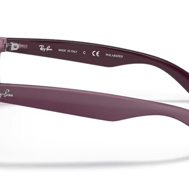 Ray-Ban Wayfarer RB2132 6606M3 Violet op Transparant Violet