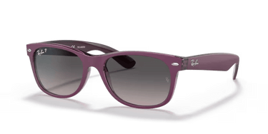 Ray-Ban Wayfarer RB2132 6606M3 Violet op Transparant Violet