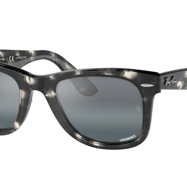 Ray-Ban Wayfarer RB2140 1333G6 Grijs Havana Chromance